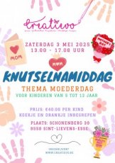 3 mei 2025 Knutselnamiddag thema 'Moederdag'