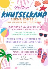 4-8 augustus Knutselkamp 'Zomer 2'