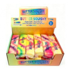 Butter Squishy Slow Rising 13cm Rainbow Squishy Butter rainbow